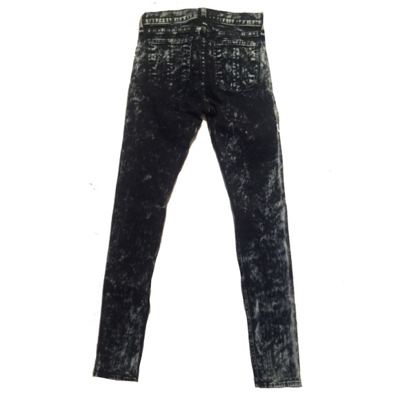 Rag & Bone indigo Retro 90s Acid Wash Skinny Jeans - Picture 2 of 8